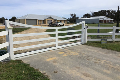 North Dandalup - The McAlister - Aluminium Electric Sliding Vehicle Gate