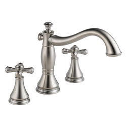 Delta Cassidy 3-Hole Roman Tub Trim - Bathtub Faucets
