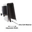 22'' Battery Operated LED Grand Piano Lamp - Black With Brass Accents