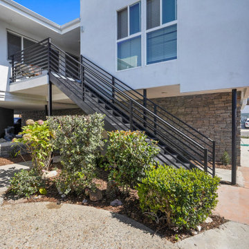 Exterior building renovation in Redondo Beach by Katz Design & Builders CA