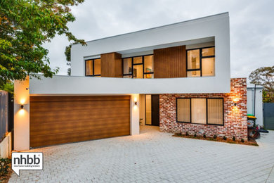 Design ideas for a modern exterior in Perth.