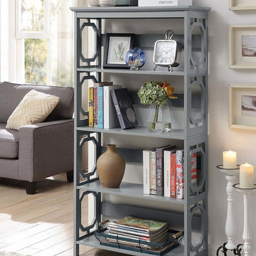 Omega 5 Tier Bookcase