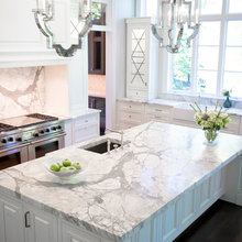 Large kitchen island