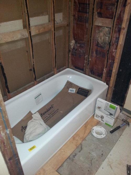Shimming Studs For Tub Surround, How To Install Tub Wall Surround