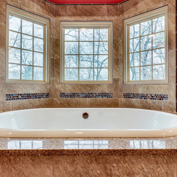 Bold Traditional Master Bathroom | Reico Kitchen & Bath