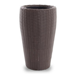 Resin Wicker Planter - Handicraft Pots - Ecova shop - Products