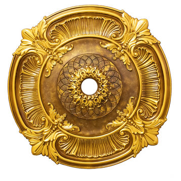 Artistry Lighting, Round 40" Burnished Gold Ceiling Medallion (ARP16-FB)