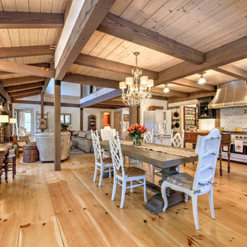 Rustic Ski Chalet Kitchen - West Dover, VT