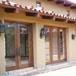 EX-071 Custom Exterior Iron Lights - Products