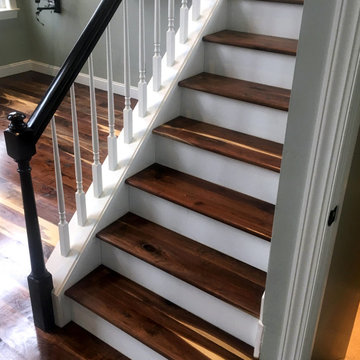 Character Walnut Stair Treads
