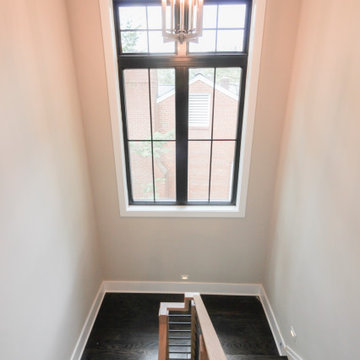 Project #69 | Contemporary Staircase with Horizontal Metal Rods