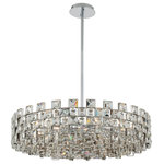 Allegri - Piazze 29 " Pendant, Polished Chrome - Piazze 29 Inch Pendant
