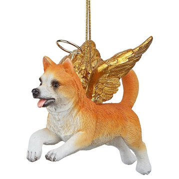 Angel Welsh Corgi Ornament