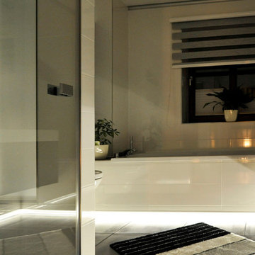 Automatisches Nachtlicht im Badezimmer