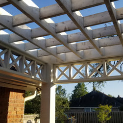 Back Porch Pergola - Pergolas