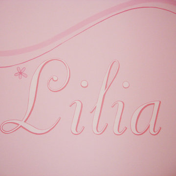Girls Fairy Bedroom Mural