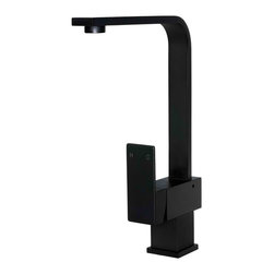 Square Matte Black Kitchen Mixer  SKU: MK01 - Kitchen Mixers
