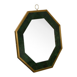 MIRROR EMERALD PENSHELL / BRASS - Products