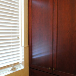 Tranquil Master Bathroom - Bathroom Cabinets