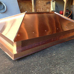 Copper Chimney Caps, Shrouds and Pots - Products