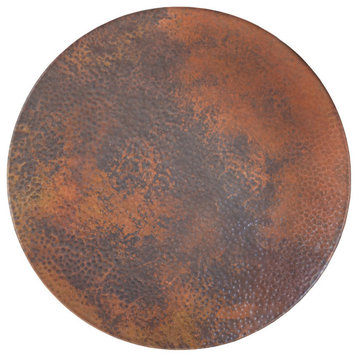 Copper Lazy Susan, Tempered, 20"