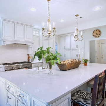 Classic French White Kitchen