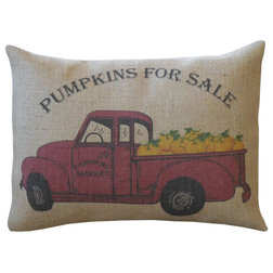 Farmhouse Decorative Pillows by Polkadot Apple Pillows