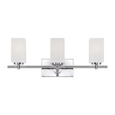 Biscayne Bronze Dakota 3 Light Bathroom Vanity Light