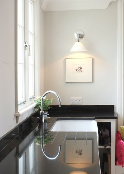 Transitional Kitchen by Lewis&Hill