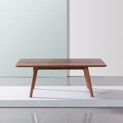 Magnus Coffee Table - Solid Walnut - 120x70x43cm - Coffee Tables