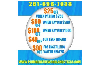 Plumbers The woodlands Texas