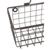 DII Wire Wall Basket, Set of 2 Bronze
