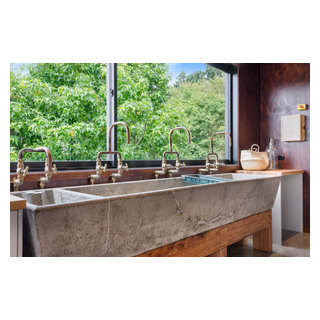 Rustic, natural, and built to last generations - Rustic - Kitchen ...