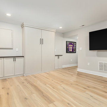 Carpers Farm Basement Renovation in Vienna, Virginia