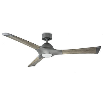 Modern Forms Woody Ceiling Fan, Graphite