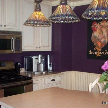 1909 American Foursquare Farmhouse-D.I.Y Home Makeover/Before & After Photos