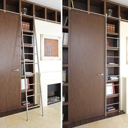 Stainless Steel Telescoping Library Ladder SL.6003.KL - Storage And Organization