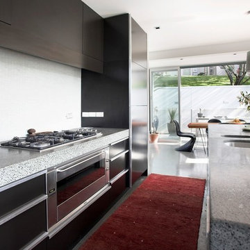 Concrete/wooden homes