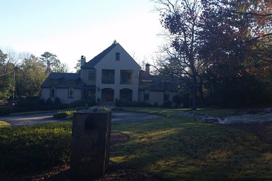 Inspiration for a contemporary exterior home remodel in Birmingham