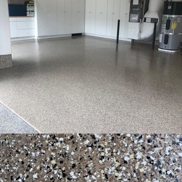 Garage floor coatings
