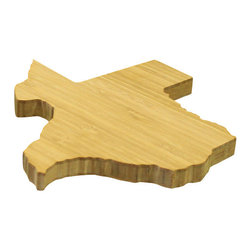 CuttingBoards.net - State Shaped Cutting Boards, Black Richlite, Texas - Cutting Boards
