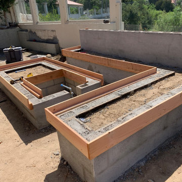 Building a Fire Pit Lounge in Rancho Santa Fe