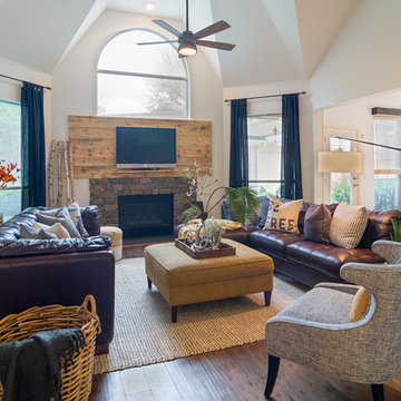 Contemporary Farmhouse Living Room