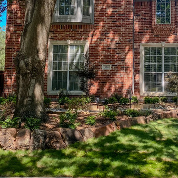 Elegant Flagstone Entry & Natural Stone Path Transformation | Allen, TX