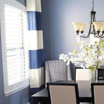 Striped Panels with grommets