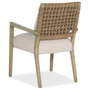 Surfrider Woven Back Arm Chair
