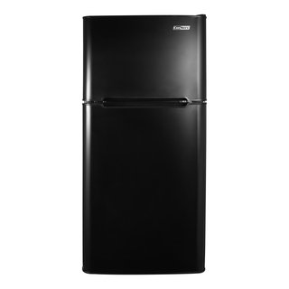 Conserv 4.5-cu ft Standard-Depth Freestanding Mini Fridge Freezer Compartment (Stainless) | CRMF 4502 Stainless