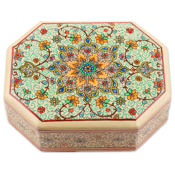 Novica Handmade Persian Grandeur Decorative Wood Box