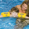 Set of 2 Bright Yellow Skill School Children's Swimming Pool Floats, 8.5"