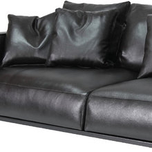 leather sofa